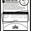 2021 NBA Hoops Los Angeles Clippers #242 Jason Preston RC Rookie