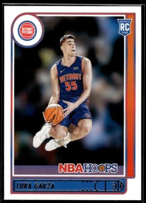 2021 NBA Hoops Detroit Pistons #250 Luka Garza RC Rookie