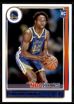 2021 NBA Hoops Golden State Warriors #219 Jonathan Kuminga RC Rookie