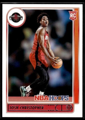 2021 NBA Hoops Houston Rockets #214 Josh Christopher RC Rookie
