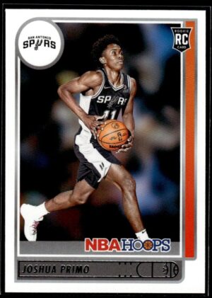 2021 NBA Hoops San Antonio Spurs #220 Joshua Primo RC Rookie