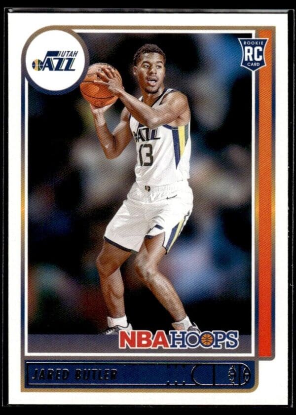 _10 2021 NBA Hoops Utah Jazz #216 Jared Butler RC Rookie