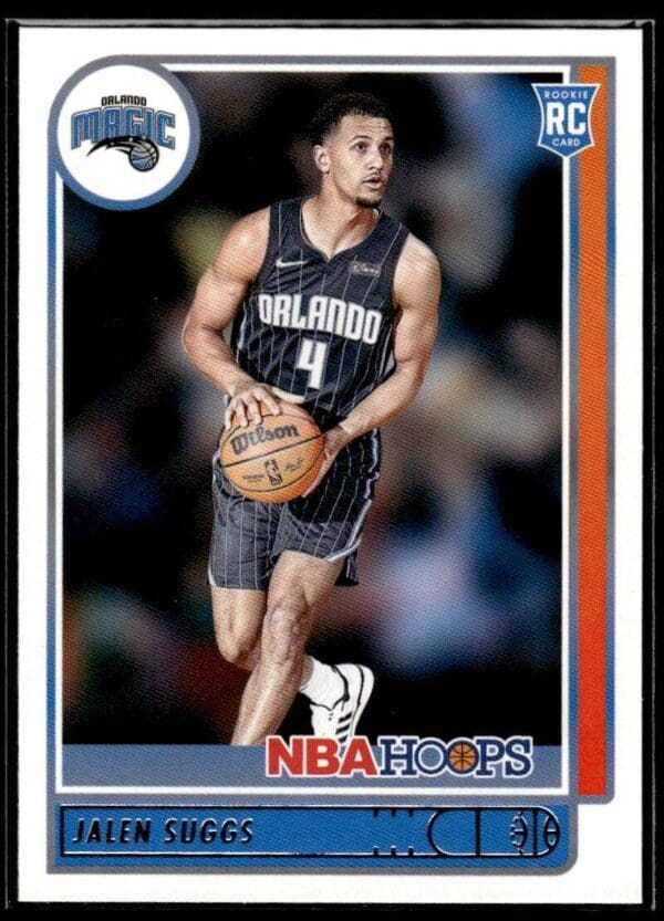 2021 NBA Hoops Orlando Magic #210 Jalen Suggs RC Rookie