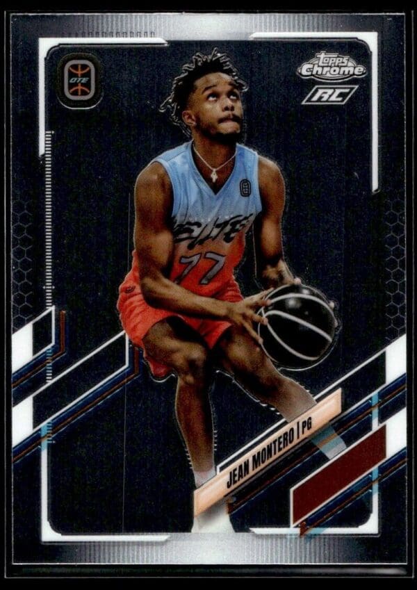 2021 Topps Overtime Elite Chrome  #72 Jean Montero