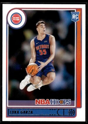 2021 NBA Hoops Detroit Pistons #250 Luka Garza RC Rookie