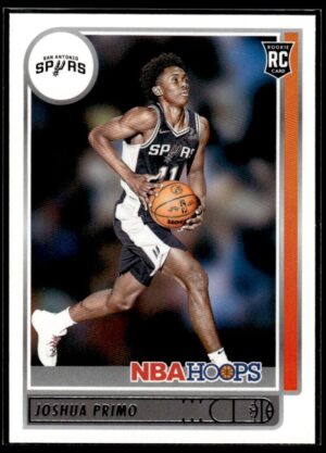 2021 NBA Hoops San Antonio Spurs #220 Joshua Primo RC Rookie