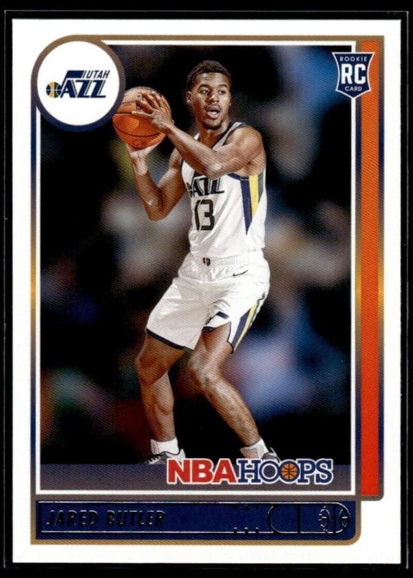 2021 NBA Hoops Utah Jazz #216 Jared Butler RC Rookie