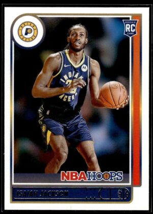 2021 NBA Hoops Indiana Pacers #223 Isaiah Jackson RC Rookie