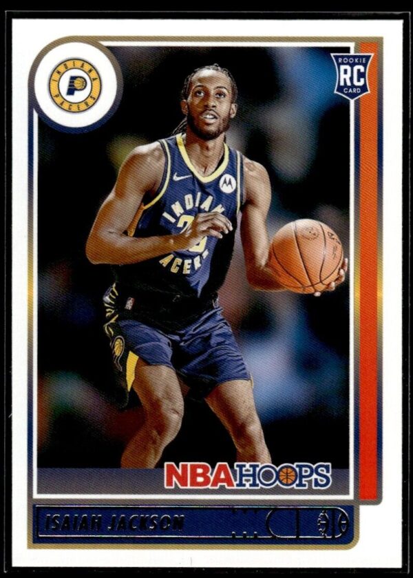 2021 NBA Hoops Indiana Pacers #223 Isaiah Jackson RC Rookie
