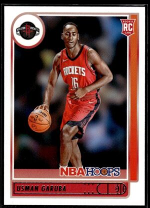 2021 NBA Hoops Houston Rockets #238 Usman Garuba RC Rookie