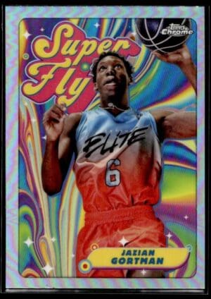2021 Topps Overtime Elite Chrome  #SF-8 Jazian Gortman Super Fly Refractor