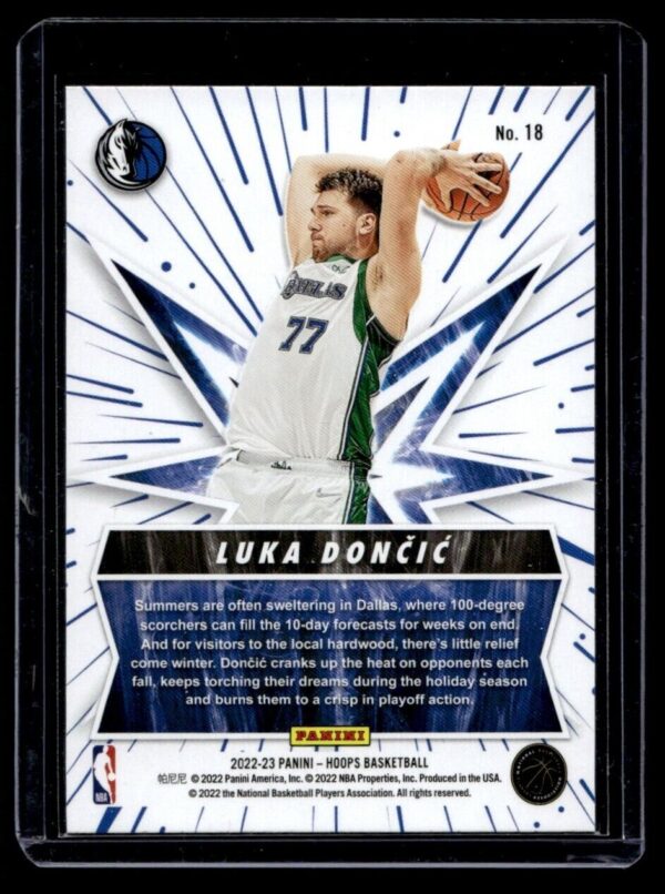 2022 Hoops Spark Plugs Dallas Mavericks #77 Luka Doncic Holo