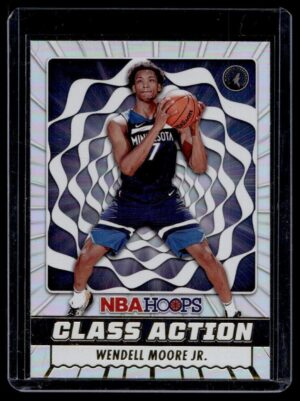 2022 Hoops Class Action Minnesota Timberwolves #22 Wendell Moore Jr. Holo
