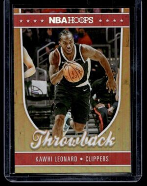 2022 Hoops Throwback Los Angeles Clippers #16 Kawhi Leonard