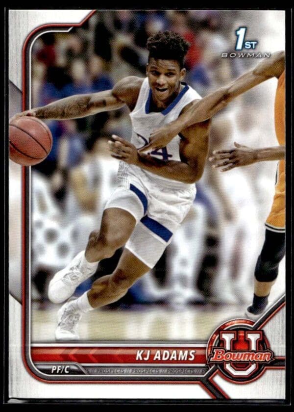 2002 Bowman University  #8 KJ Adams