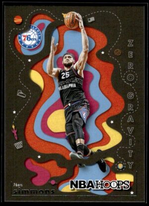 2021-22 Hoops Zero Gravity Ben Simmons Philadelphia 76ers #2