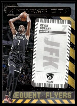 2021-22 Hoops Frequent Flyers Kevin Durant Brooklyn Nets #15
