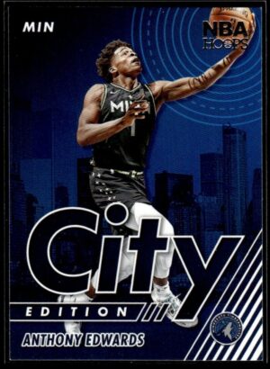 2021-22 Hoops City Edition Anthony Edwards Minnesota Timberwolves #15