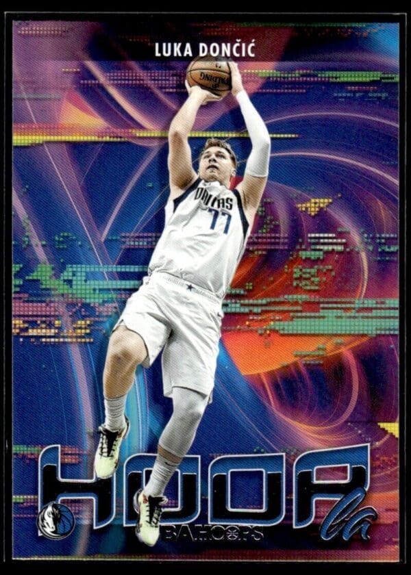 _10 2021-22 Hoops Hoopla Luka Doncic Dallas Mavericks #5