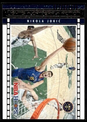 2021-22 Hoops Lights Camera Action Nikola Jokic Denver Nuggets #13