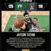 2021-22 Hoops Road to the Finals Second Round Jayson Tatum 534/2021 Boston