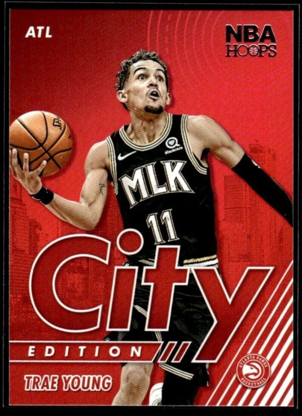 2021-22 Hoops City Edition Trae Young Atlanta Hawks #25