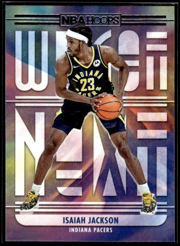 2021-22 Hoops We Got Next Isaiah Jackson Rookie Indiana Pacers #22