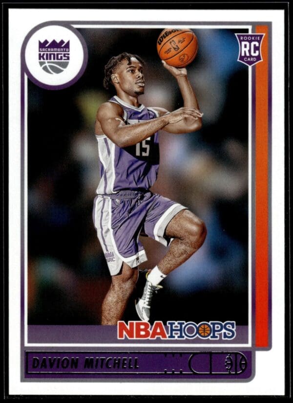2021-22 Hoops Davion Mitchell Rookie Sacramento Kings #228