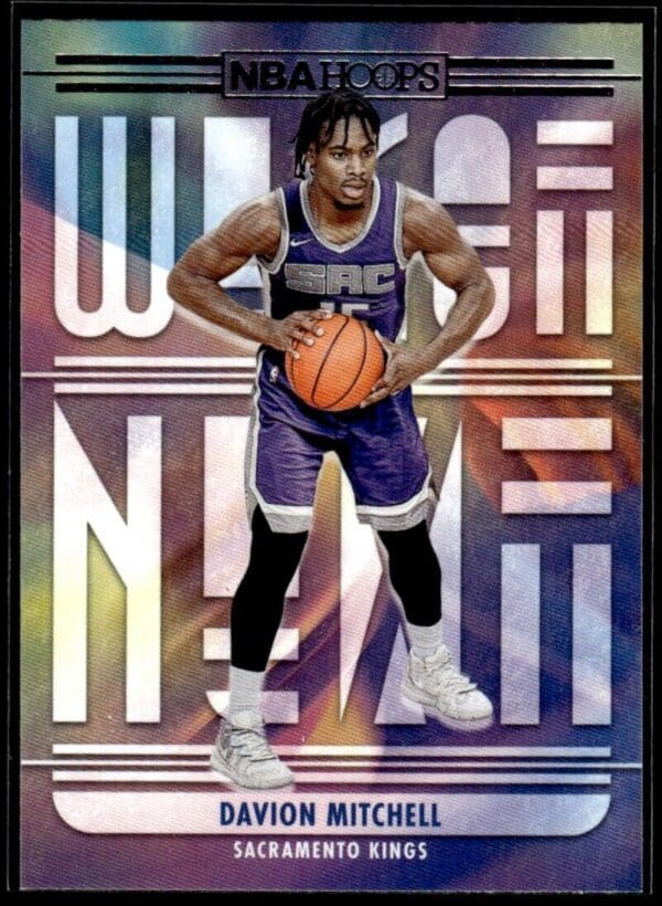2021-22 Hoops We Got Next Davion Mitchell Rookie Sacramento Kings #9