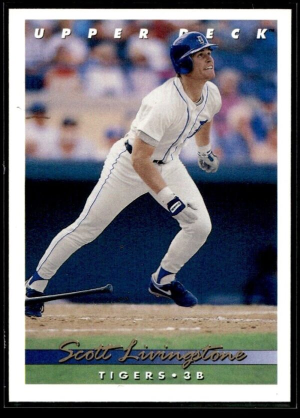 1993 Upper Deck Detroit Tigers #63 Scott Livingstone