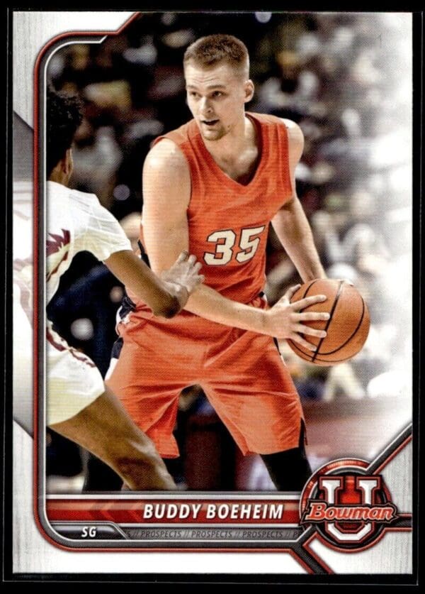 2002 Bowman University  #100 Buddy Boheim