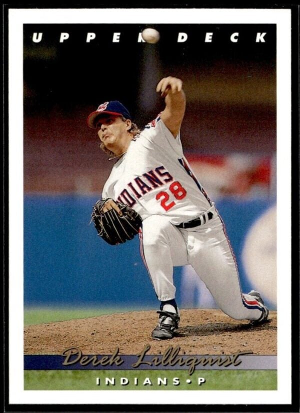 1993 Upper Deck Cleveland Indians #70 Derek Lilliquist