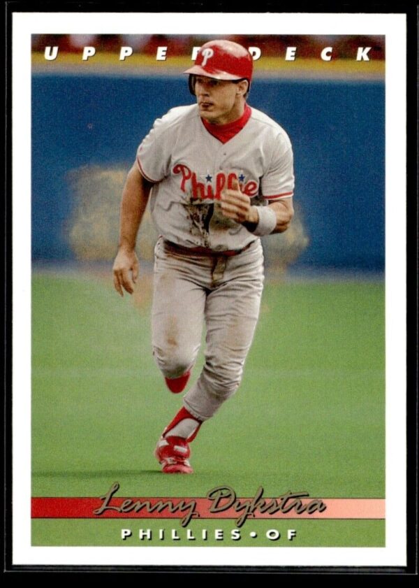 1993 Upper Deck Philadelphia Phillies #69 Lenny Dykstra