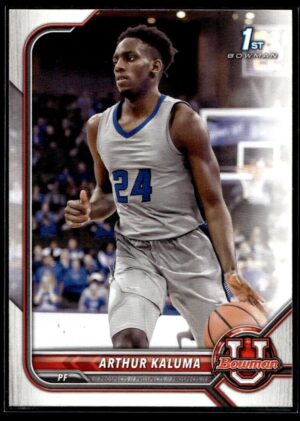 2002 Bowman University  #13 Arthur Kaluma