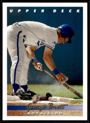1993 Upper Deck Kansas City Royals #56 George Brett