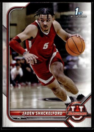2002 Bowman University  #50 Jaden Shackleford
