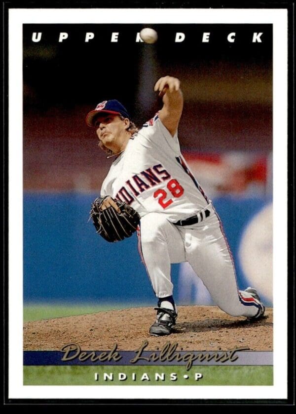 1993 Upper Deck Cleveland Indians #70 Derek Lilliquist