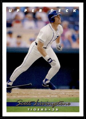 1993 Upper Deck Detroit Tigers #63 Scott Livingstone