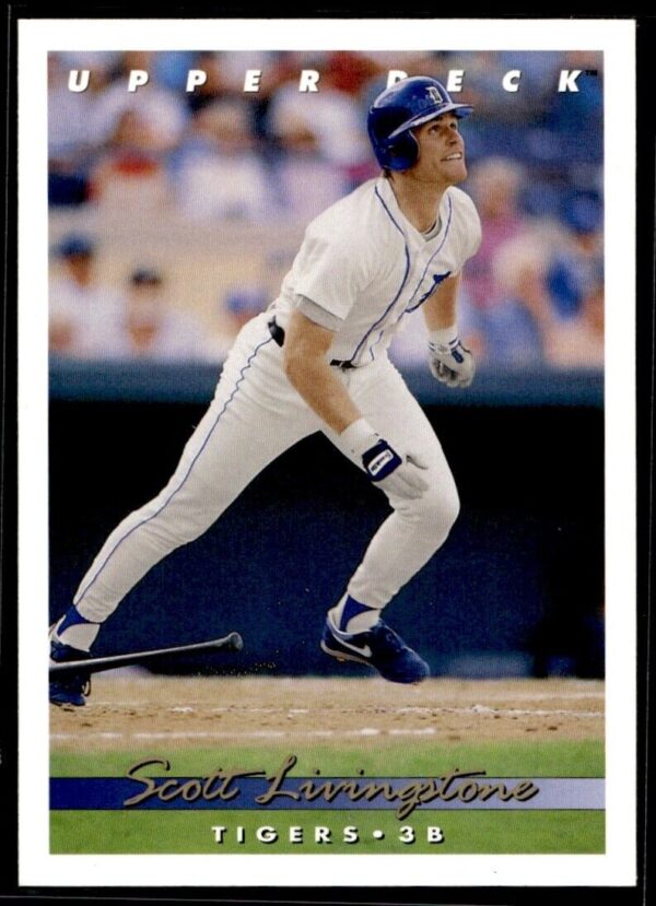 1993 Upper Deck Detroit Tigers #63 Scott Livingstone