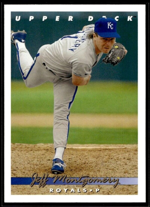 1993 Upper Deck Kansas City Royals #62 Jeff Montgomery