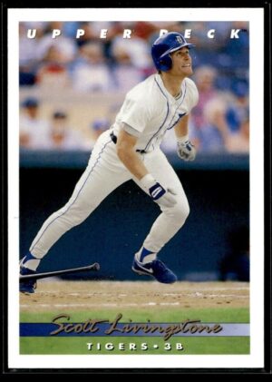1993 Upper Deck Detroit Tigers #63 Scott Livingstone