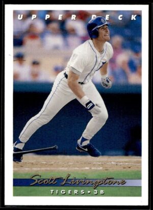 1993 Upper Deck Detroit Tigers #63 Scott Livingstone