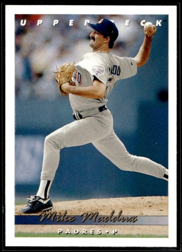 1993 Upper Deck San Diego Padres #58 Mike Maddux