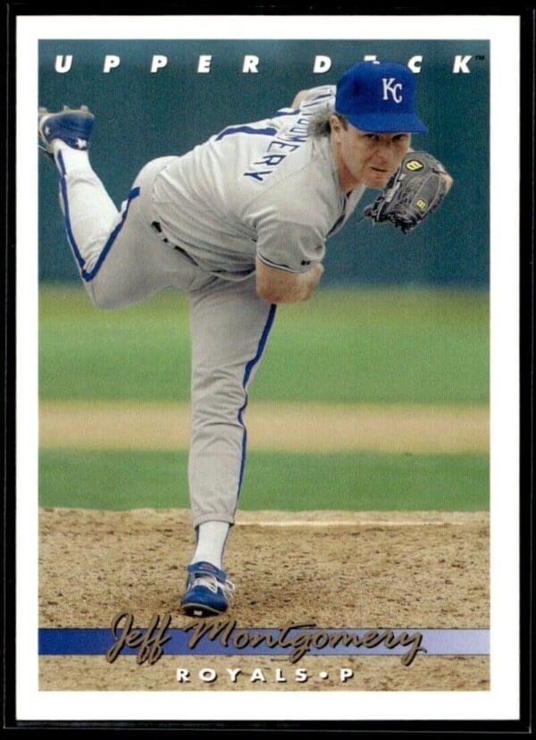 1993 Upper Deck Kansas City Royals #62 Jeff Montgomery