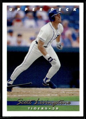 1993 Upper Deck Detroit Tigers #63 Scott Livingstone