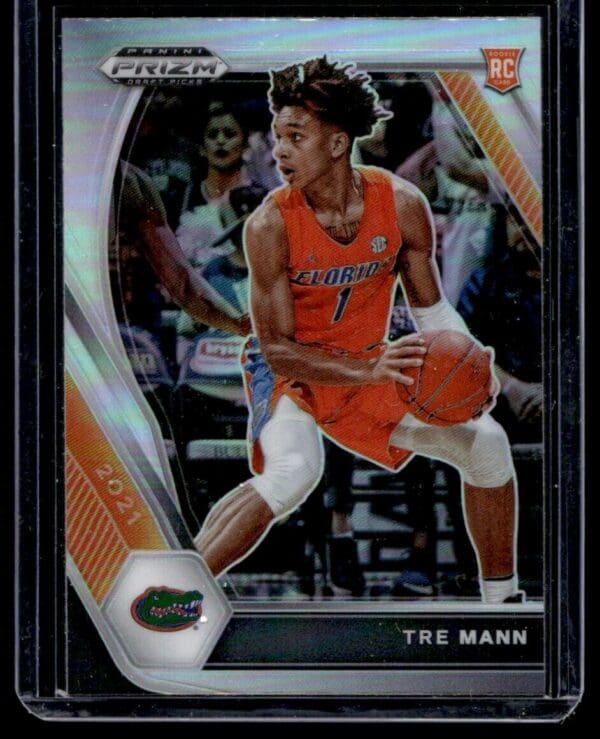 2021 Panini Prizm Draft Picks Oklahoma City Thunder #21 Tre Mann RC Rookie
