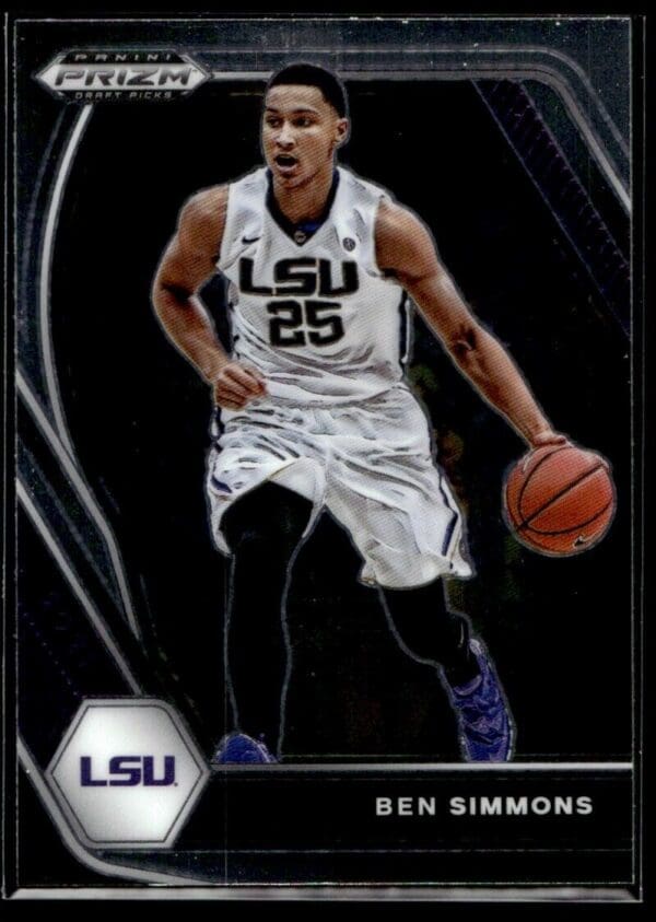 2021 Panini Prizm Draft Picks LSU Tigers #71 Ben Simmons
