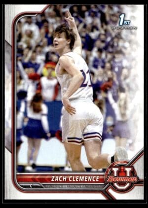 2002 Bowman University  #7 Zach Clemence