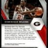 2021 Panini Prizm Draft Picks Georgia Bulldogs #93 Dominique Wilkins RC Rookie O