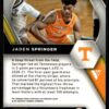 2021 Panini Prizm Draft Picks Tennessee Volunteers #19 Jaden Springer RC Rookie
